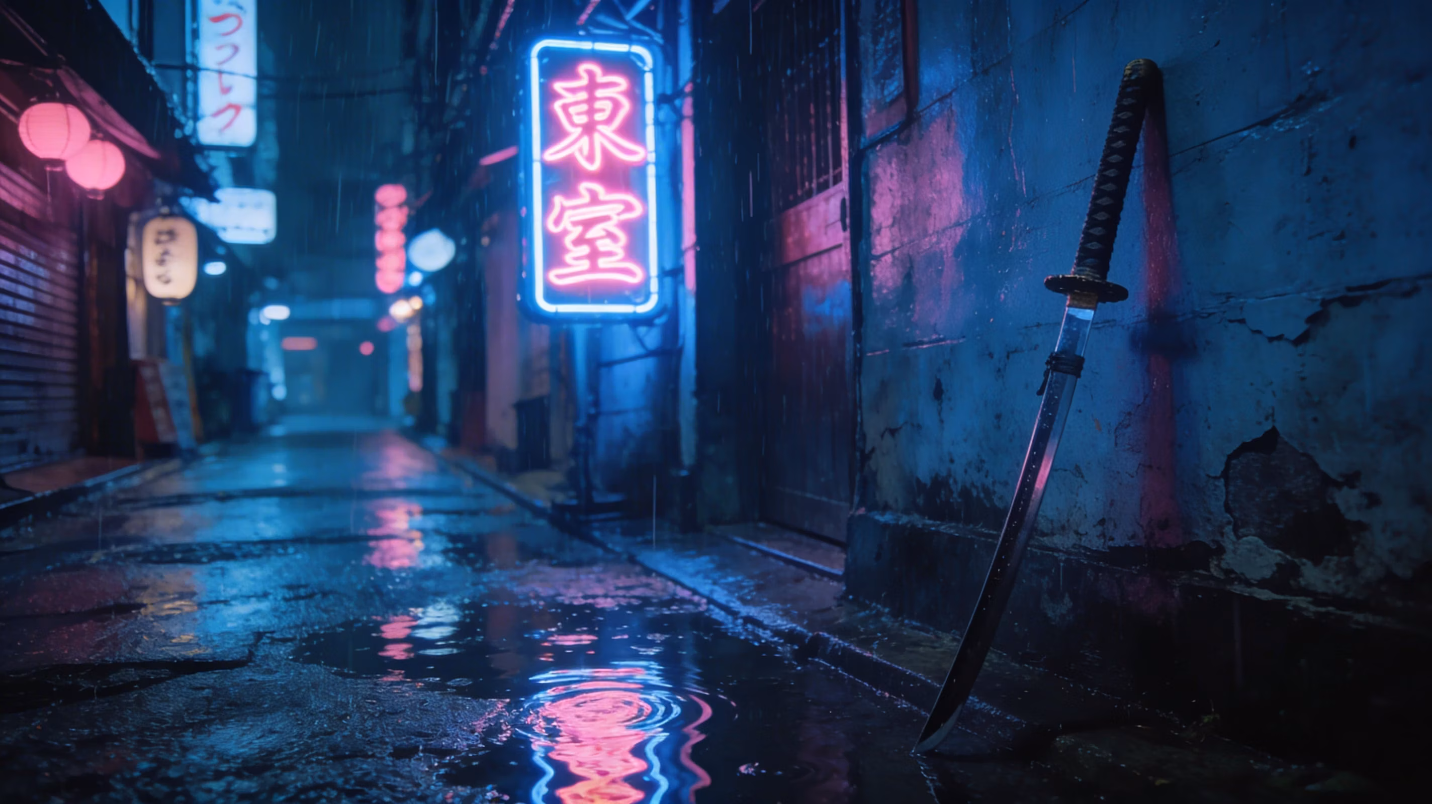 Neon Ronin — Cyberpunk story cover